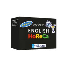 Обучающий набор English Student Карточки для изучения английского языка HoReCa English Vocabulary, украинский (591225970)