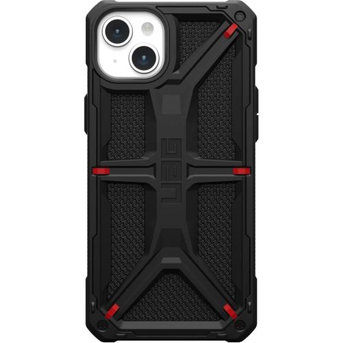 Чохол до мобільного телефона UAG Apple iPhone 15 Plus Monarch, Kevlar Black (114309113940)