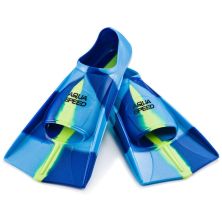 Ласты Aqua Speed Training Fins 137-82 7942 синій, блакитний, жовтий 37-38 (5908217679420)