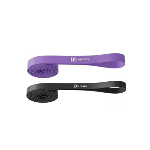 Эспандер U-Powex петлі UP_1072 Power Band набір 2шт Black/Purple (UP_1072_2in_B/P)