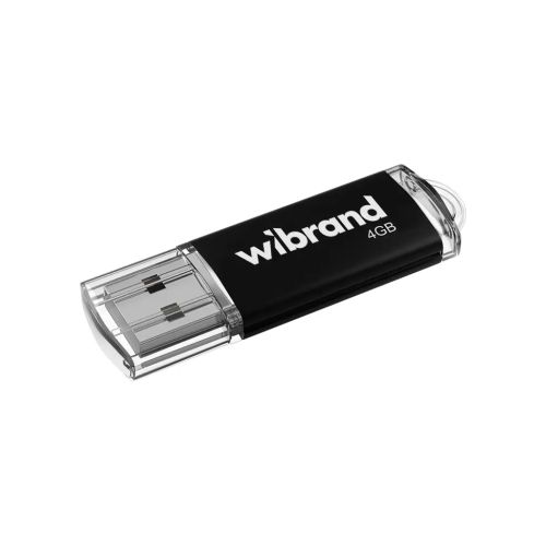 USB флеш накопитель Wibrand 4GB Cougar BlackUSB 2.0 (WI2.0/CU4P1B)