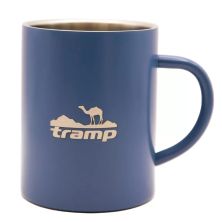 Чашка туристическая Tramp 400 мл Blue (UTRC-010-blue)