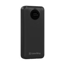 Батарея универсальная ColorWay 20 000 mAh EnergyPlus PD/18W, QC3.0/22.5W, Black (CW-PB200LPB4BK-PDD)