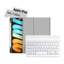 Чехол для планшета BeCover with keyboard Apple iPad Mini 7 2024 Gray (712994) Чехол для планшета BeCover with keyboard Apple iPad Mini 7 2024 Gray (712994)