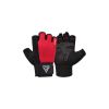 Рукавички для фітнесу RDX W1 Half Red L (WGA-W1HR-L) - Зображення 1