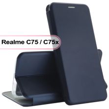 Чехол для мобильного телефона BeCover Exclusive Realme C75 / C75x Deep Blue (713511) Чехол для мобильного телефона BeCover Exclusive Realme C75 / C75x Deep Blue (713511)