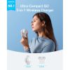 Зарядний пристрій Anker MagGo Wireless Charging Pad 15W 3-in-1 Foldable White (B25M8H21) - Зображення 2