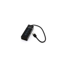 Концентратор Voltronic USB 3.0 to 4xUSB black (NX-UH-303B)