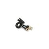 Дата кабель USB 2.0 AM to Lightning 1.0m 3.0A black gold PZX (V-165) - Зображення 3