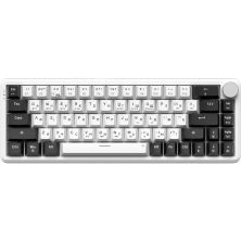Клавиатура GamePro Asgard Valhalla MK210W Pro 65 RGB Wireless/Bluetooth/USB White (MK210W Pro)