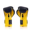 Боксерские перчатки Fairtex BGV9 Mexican Blue/Yellow 10 унцій (бинти в комплекті) (BGV9_Mexican_10oz_Blue/Y) - Изображение 3