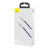 Дата кабель USB 2.0 AM to Lightning 1.0m 2.4A metal purple Baseus (CALJK-A05) - Зображення 3