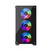 Корпус для ПК 1stPlayer X2-M-BK-4F1-PS-600FK-EU - Зображення 1