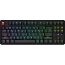 Клавиатура Keychron C3 Max Super Red Switch RGB Wireless/Bluetooth/USB UA Black (C3M-H1-UA)