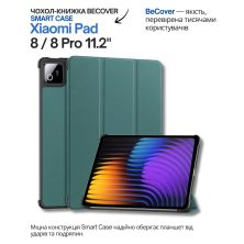 Чохол до планшета BeCover Smart Case Xiaomi Pad 8 / 8 Pro 11.2 Dark Green (714583)