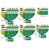 Шланг для поливу 2E AquaFlex Emerald Pro, 1/2, 20м, 4 шари, 20бар, -10…+60°C, зрошувач, 2 конектори, адаптер (2E-GHE12ED20) - Зображення 1