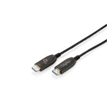 Кабель мультимедийный HDMI M to HDMI M 40.0m V2.1 8K60Hz AOC 48Gbps black Digitus (AK-330126-400-S)