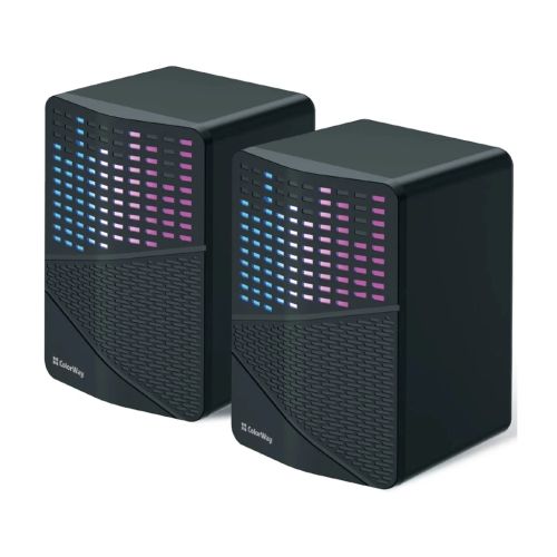 Акустична система ColorWay SoundWave 2.0 RGB USB Black (CW-SPU06BK)