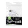 Дата кабель USB 2.0 AM to Lightning PVC 1m white Vinga (VCPDCL1W) - Изображение 3