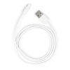 Дата кабель USB 2.0 AM to Lightning PVC 1m white Vinga (VCPDCL1W) - Изображение 4