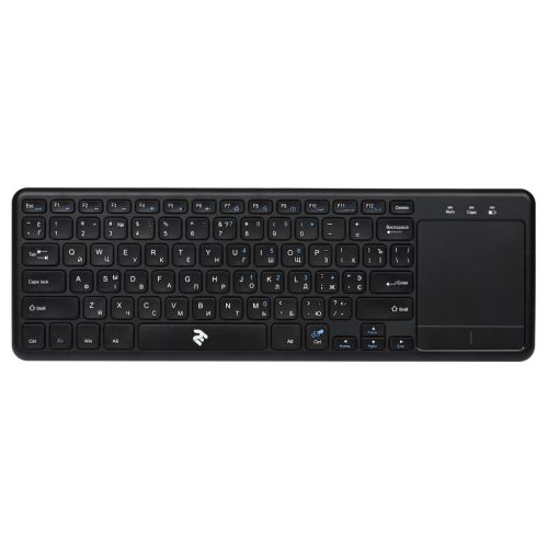 Клавіатура 2E KT100 Touch Wireless Black (2E-KT100WB)