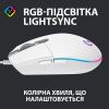 Мишка Logitech G102 Lightsync White (910-005824) - Зображення 1