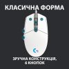 Мишка Logitech G102 Lightsync White (910-005824) - Зображення 3