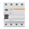 Диференційне реле (ПЗВ) Videx RESIST АС 4п 30мА 10кА 16А (VF-RS10-DR4AC16) - Зображення 1