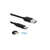 Дата кабель USB 2.0 AM to Type-C 1.0m Choetech (AC0002) - Зображення 1