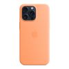 Чохол до мобільного телефона Apple iPhone 15 Pro Max Silicone Case with MagSafe Orange Sorbet (MT1W3ZM/A) - Зображення 1