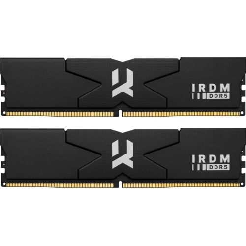 Модуль памяти для компьютера DDR5 32GB (2x16GB) 6000 MHz IRDM Black Goodram (IR-6000D564L30S/32GDC)