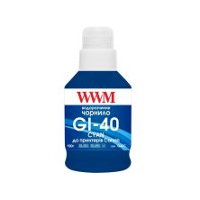 Чорнило WWM Canon GI-40 для G5040/G6040 190г Cyan (KeyLock) (G40C)