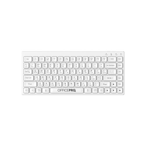 Клавиатура OfficePro SK955W Wireless/Bluetooth White (SK955W)
