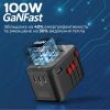 Зарядний пристрій Promate tripmate-gan100 - Зображення 3