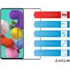 Стекло защитное ACCLAB Full Glue Samsung A51 Black (1283126508608) - Изображение 2