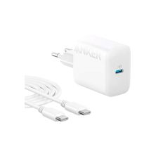Зарядное устройство Anker PowerPort 20W USB-C + cable USB-C White (B2347G21)