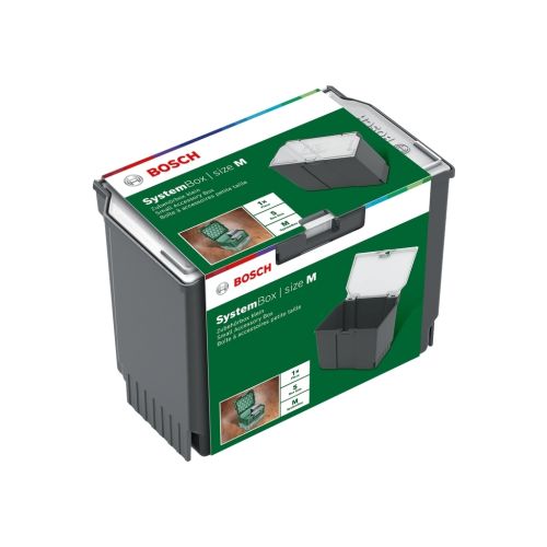 Ящик для инструментов Bosch SystemBox M, 176x105x133мм, 0.2кг (1.600.A01.V7P)