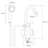 Проточный водонагреватель AQUATICA JZ 3.0кВт 0.4-5бар для ванн (9793203) - Изображение 1