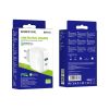 Зарядний пристрій BOROFONE BA46A USB-C PD + USB QC3.0 18W white (6931474727343) - Зображення 1