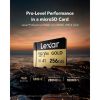 Карта памяти Lexar 256GB microSDXC class 10 UHS-II U3 V60 A1 Professional Gold (LMSGOLD256G-BNNNG) - Изображение 2