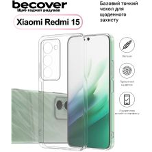 Чехол для мобильного телефона BeCover Silicone Xiaomi Redmi 15 Transparent (713783)
