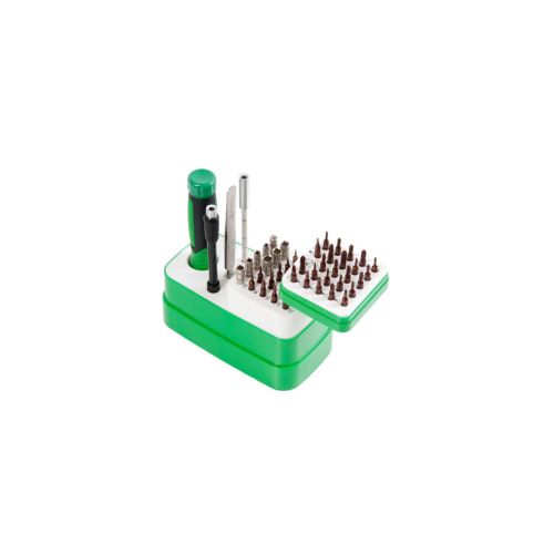 Набор инструментов Bakku BA-3039 48in1, 2 удлинителя, пинцет прямой, присоска, 2 медиатора (BK-3039)