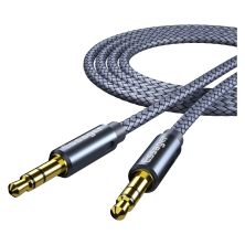 Кабель мультимедийный 3.5mm M to 3.5mm M 2.0m gray Essager (EYP35-DYA0G)