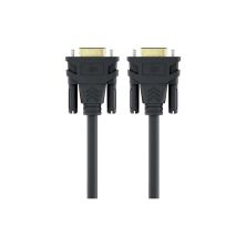 Кабель мультимедійний VGA M to VGA M 1.0m 1080p60Hz black HP (HP_DHC-VG100-1M)