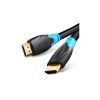 Кабель мультимедійний HDMI M to HDMI M 3.0m V2.0 4K 60Hz black VENTION (AACBI) - Зображення 1