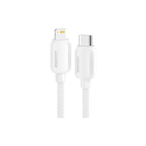 Дата кабель USB-C to Lightning 1.0m 20W white Essager (EXCTL-WL02-P)