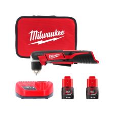 Дрель Milwaukee угловой 12 Нм, C12 RAD-202В Li-Ion 2x2Ah (4933441215)
