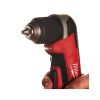 Дрель Milwaukee угловой 12 Нм, C12 RAD-202В Li-Ion 2x2Ah (4933441215) - Изображение 3