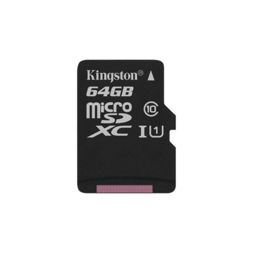 Карта памяти Kingston 64GB microSDXC Class 10 Canvas Select Plus 100R A1 (SDCS2/64GBSP)