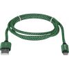 Дата кабель USB 2.0 AM to Lightning 1.0m ACH01-03T 2.1A green Defender (87810) - Зображення 1